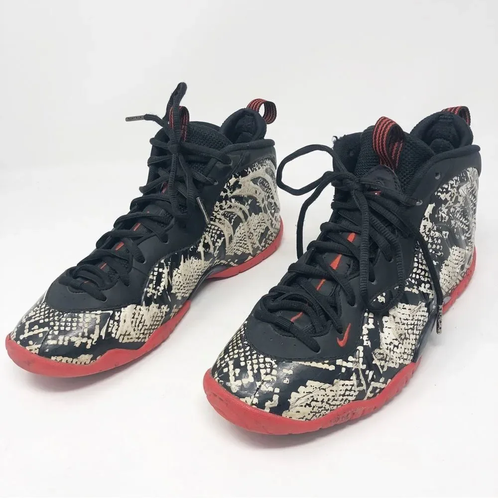 NIKE | Nike Air Foamposite One GS Albino Snakeskin Sneakers RARE Youth Size 7
